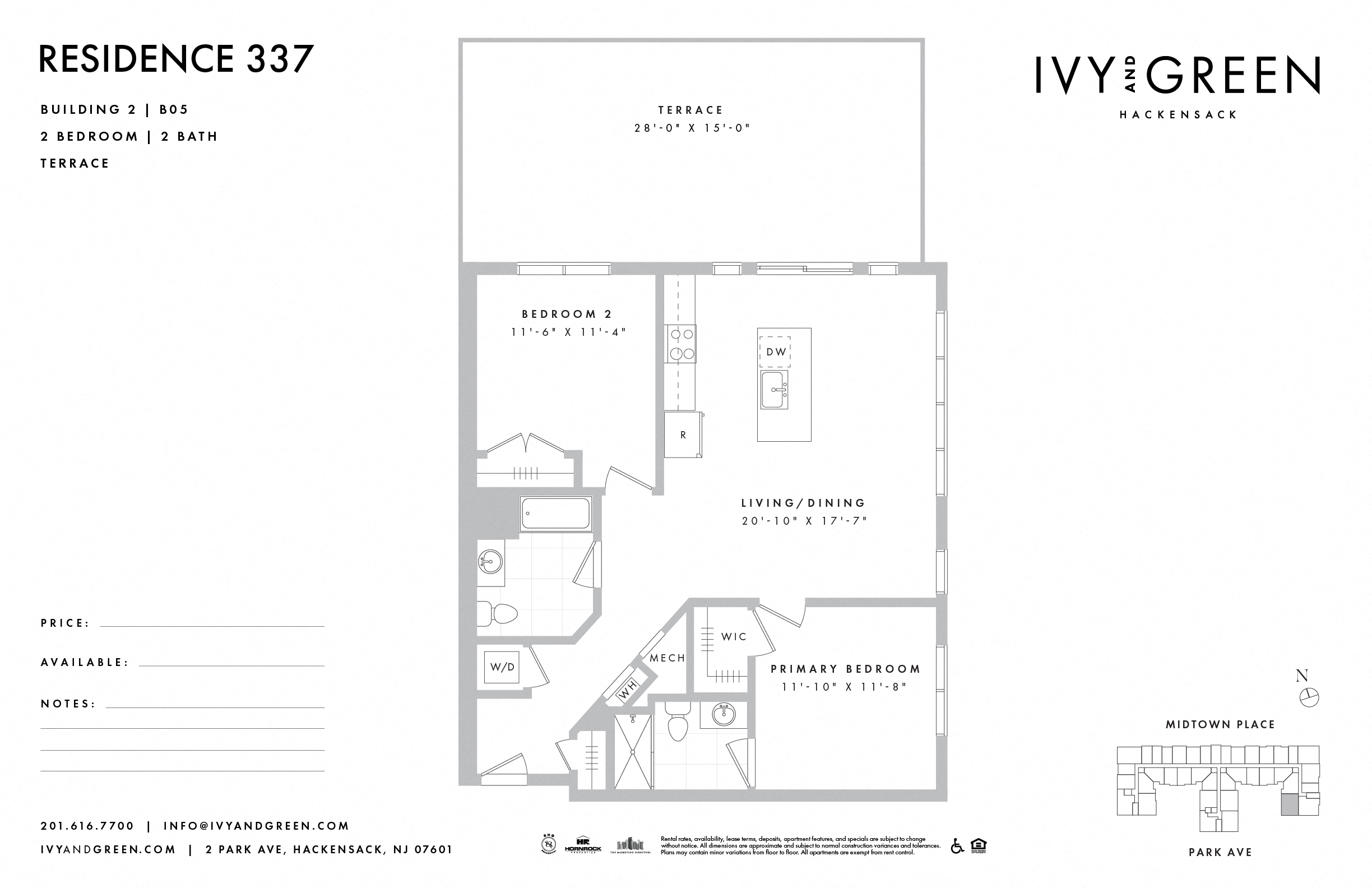 1 Park Avenue Studio-2 Beds Apartment for Rent - Photo Gallery 47